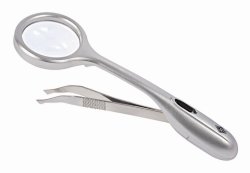 TRIZETTE® - Magnifier tweezer with LED light | Description : TRIZETTE<sup>®</sup>